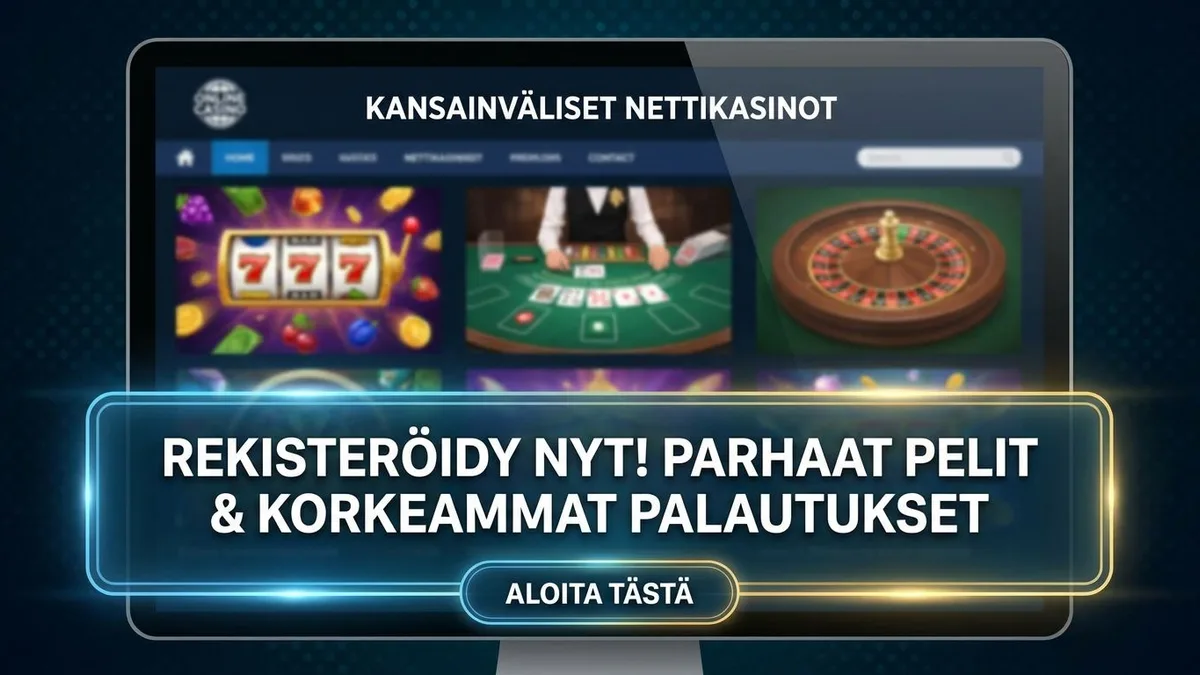 Rekisteröidy bonuksella